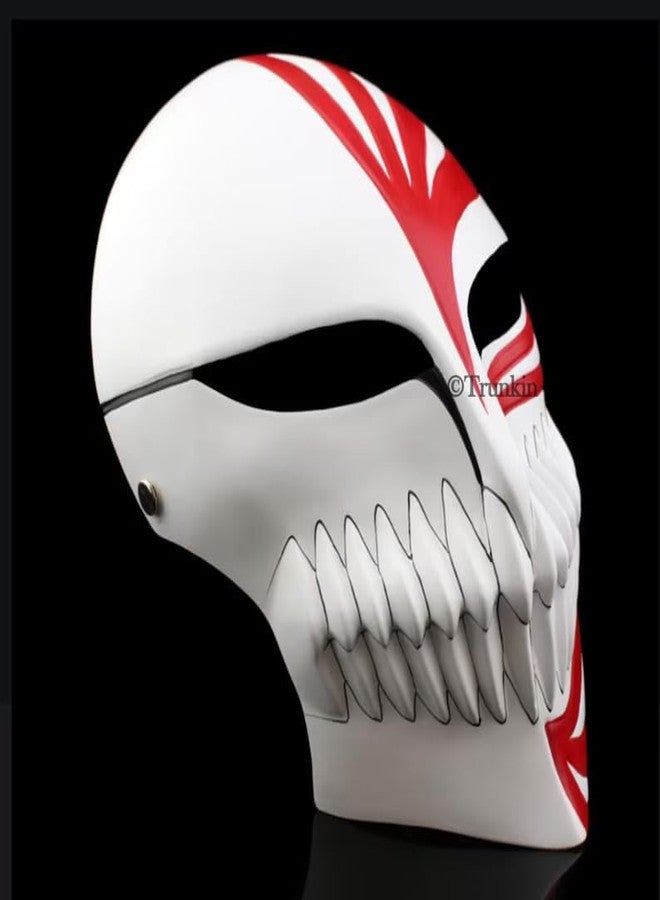 Trunkin Bleach Ichigo Kurosaki Face Red Mask For Coplay Halloween Anime Merchandise Product Gift 25cm - Image 4